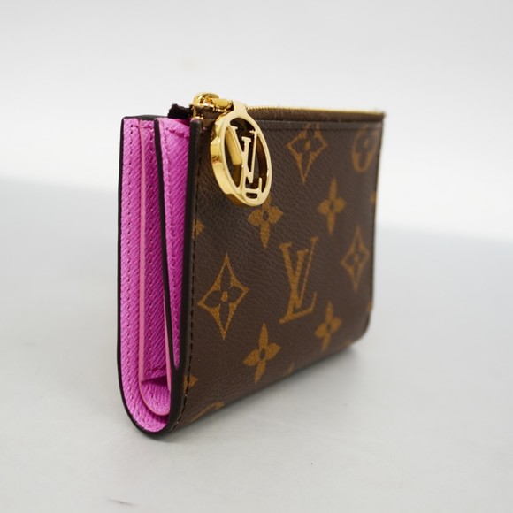 Louis Vuitton Wallet Monogram Portefeuille Lisa M82383 Brown Pink Ladies - Picture 3 of 11